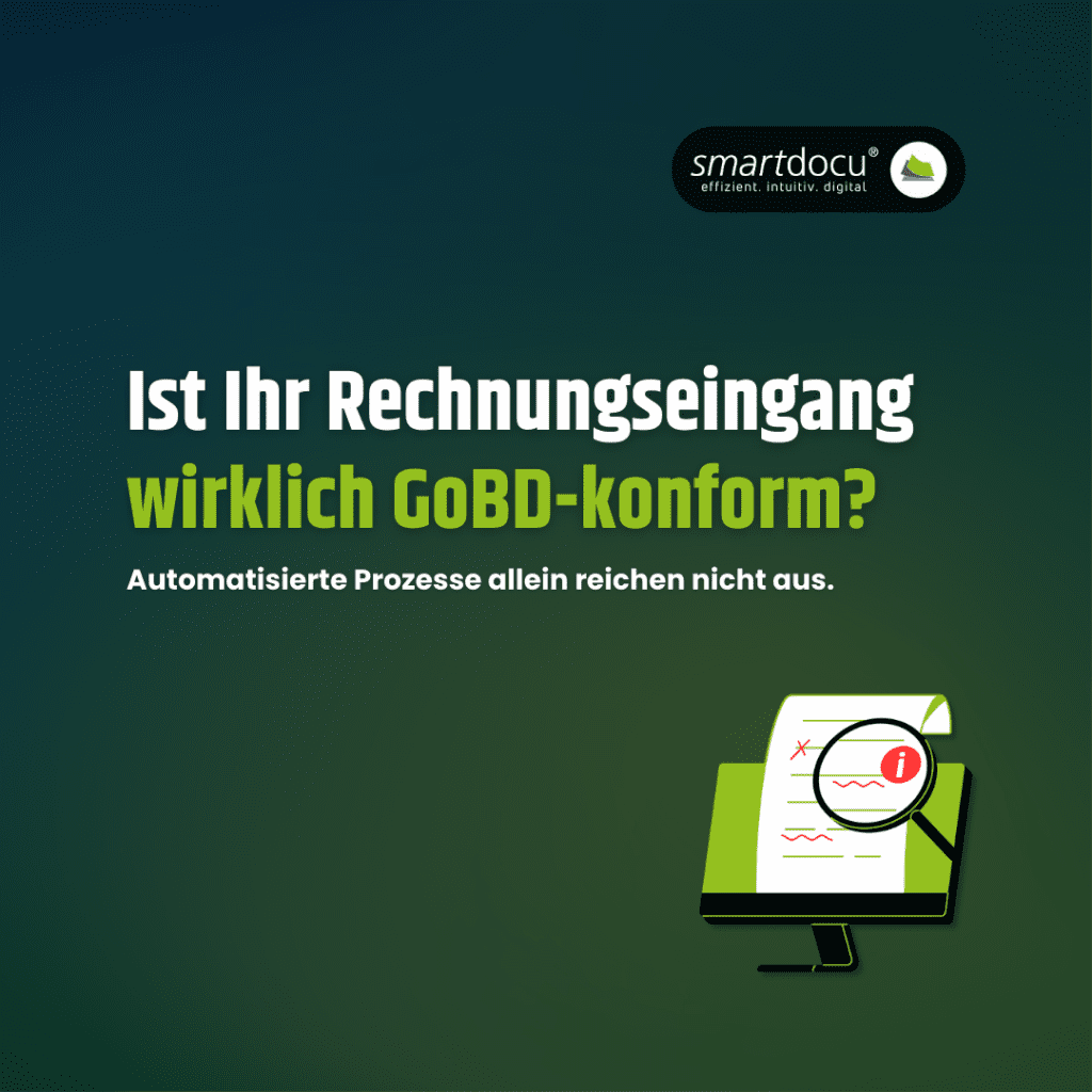 Sie glauben, Ihr Rechnungseingang sei GoBD-Konform? 1 00 Cover 1
