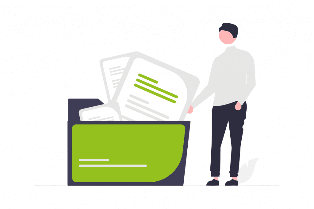 smartdocu: GoBD konforme Verfahrensdokumentation 6 undraw Folder files re 2cbm