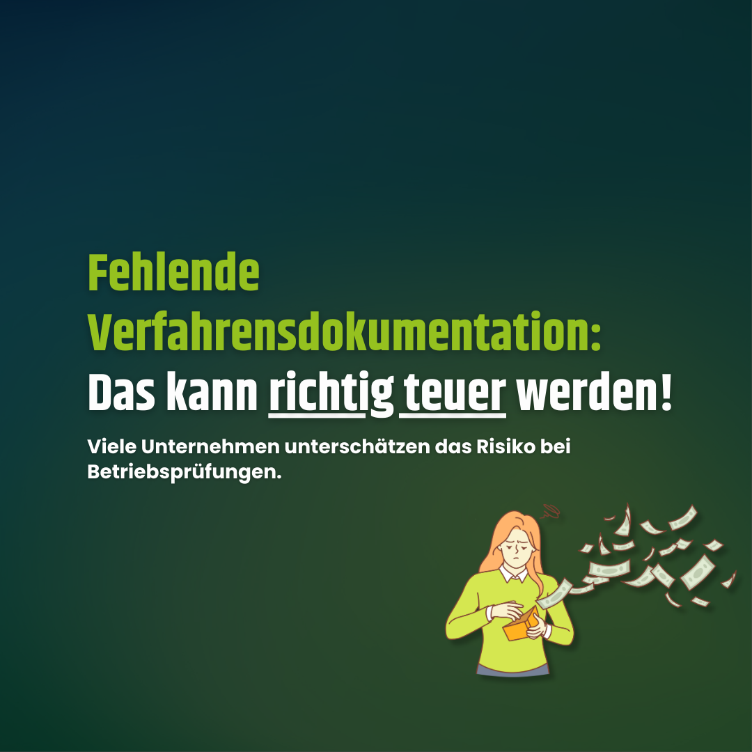 Fehlende Verfahrensdokumentation: Das kann richtig teuer werden!