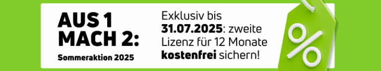 Aus 1 mach 2 - Besondere Aktion im Juli 2025 1 sommeraktion ohne button 1